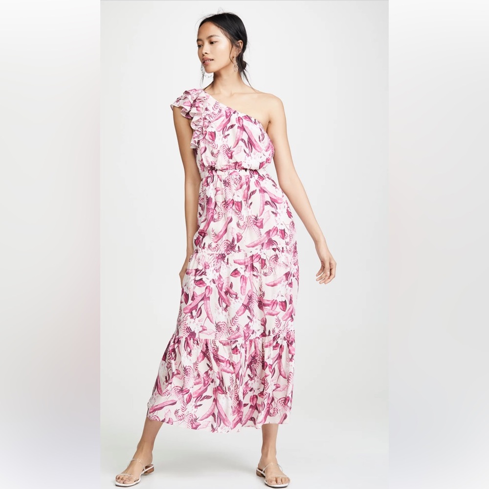 Anthropologie Steele Mahana One-Shoulder Dress
